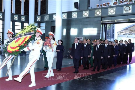 Tổ chức trọng thể Lễ viếng nguyên Bí thư Trung ương Đảng, nguyên Phó Thủ tướng Nguyễn Khánh