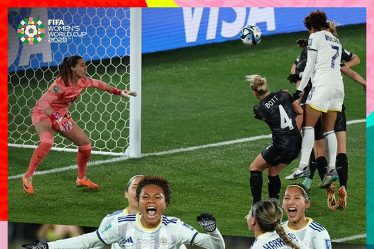 Đội tuyển nữ Philippines gây sốc, đánh bại chủ nhà World Cup nữ 2023