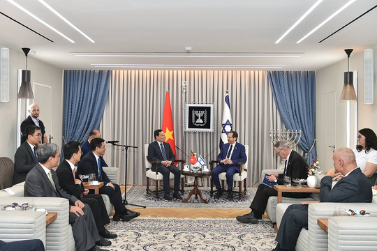 Tổng thống Israel đánh giá cao bước phát triển vượt bậc về kinh tế - xã hội của Việt Nam