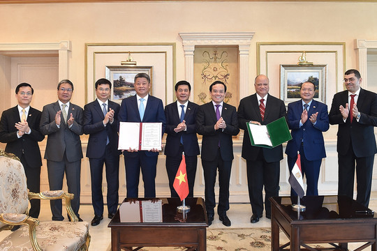 Thủ đô Hà Nội ký kết Thỏa thuận hữu nghị và hợp tác ‎với Thủ đô Cairo, Ai Cập