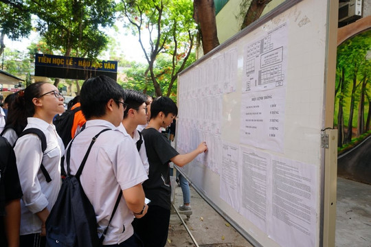 Những trường đại học đầu tiên ở Hà Nội công bố điểm chuẩn