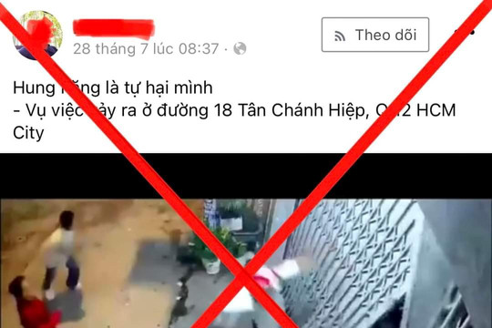 Thành phố Hồ Chí Minh: Công an truy tìm, xử lý đối tượng tung tin sai sự thật trên mạng xã hội
