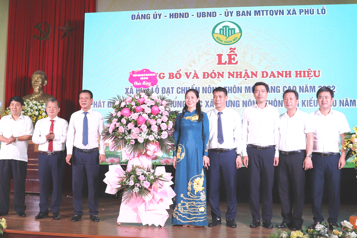 Xã Phù Lỗ (huyện Sóc Sơn) đạt chuẩn nông thôn mới nâng cao