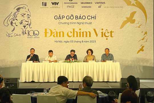 “Đàn chim Việt” - Chương trình kỷ niệm 100 năm Ngày sinh nhạc sĩ Văn Cao