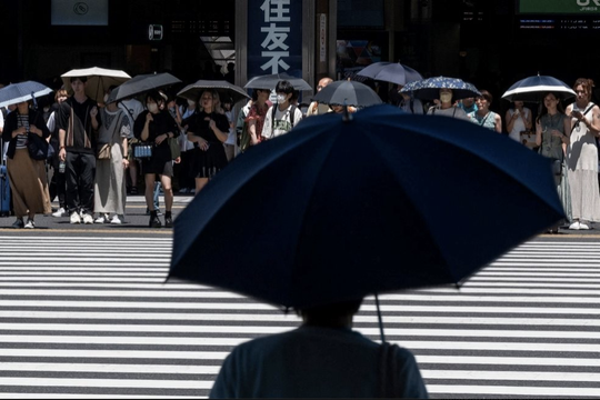 Nhật Bản ghi nhận ngày nóng nhất trong năm khi nhiệt độ chạm mốc 40 độ C