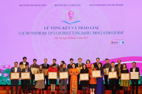 Bộ GD&ĐT triển khai cuộc thi “Tuổi trẻ học tập và làm theo tư tưởng, đạo đức, phong cách Hồ Chí Minh” từ tháng 9/2023