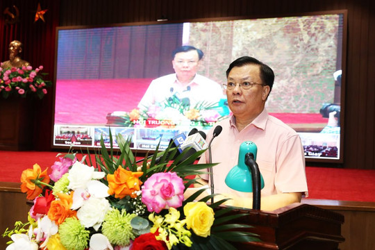 Bí thư Thành ủy Đinh Tiến Dũng: Hà Nội sẽ đề xuất theo hướng giữ ổn định đơn vị hành chính cấp huyện