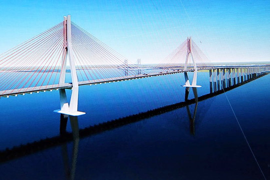 Cầu Cát Lái nằm trong lộ trình kết nối thành phố Hồ Chí Minh với tỉnh Đồng Nai