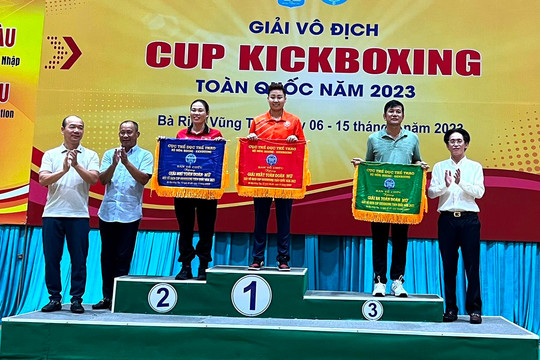 Hà Nội Nhất toàn đoàn Giải vô địch kickboxing toàn quốc năm 2023