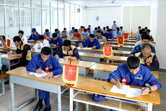  363 thí sinh tham dự Hội thi thợ giỏi thành phố Hà Nội năm 2023