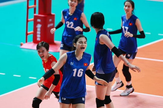 Thua Thái Lan, đội nữ bóng chuyền Việt Nam giành Huy chương bạc SEA V.League 2023