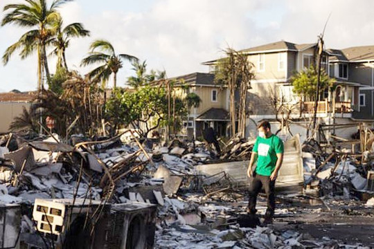 Gần 100 người thiệt mạng trong vụ cháy rừng ở bang Hawaii (Mỹ)