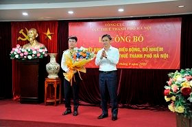 Cục Thuế thành phố Hà Nội có Phó Cục trưởng mới