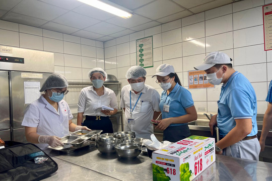 Truy xuất nguồn gốc thực phẩm tại bếp ăn tập thể Công ty TNHH Matsuo Industries Việt Nam