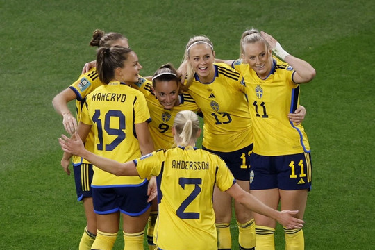 Dễ dàng hạ gục chủ nhà Australia, Thụy Điển giành hạng 3 World Cup 2023
