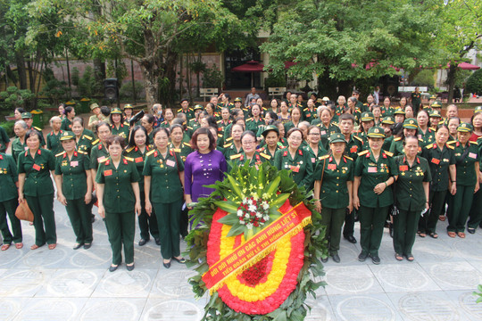 Tiểu đoàn nữ Lê Thị Hồng Gấm gặp mặt kỷ niệm 50 năm Ngày nhập ngũ