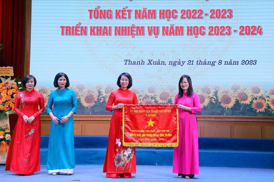 9 năm liên tiếp, giáo dục quận Thanh Xuân giữ vị trí dẫn đầu