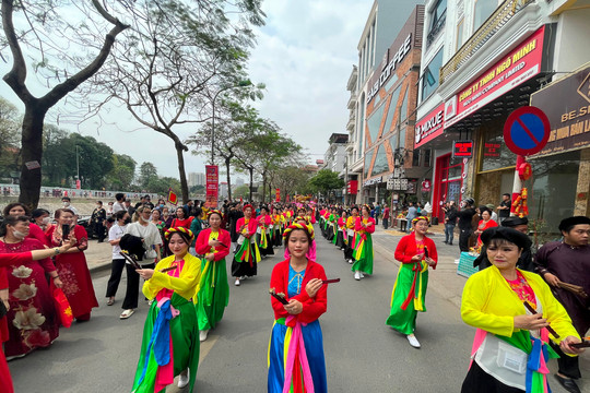 Lần đầu tiên tổ chức hội thi “Cán bộ quản lý và tổ chức lễ hội giỏi” thành phố Hà Nội