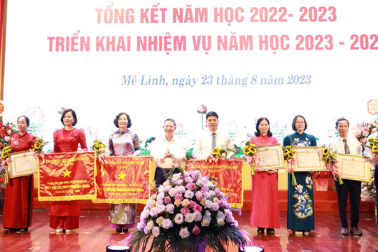 Huyện Mê Linh: 60 học sinh đạt giải các kỳ thi học sinh giỏi cấp thành phố