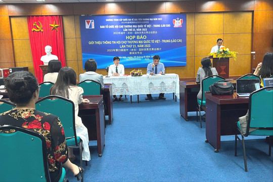 Hội chợ Thương mại quốc tế Việt - Trung lần thứ 23 sẽ diễn ra từ 10-11 đến 15-11