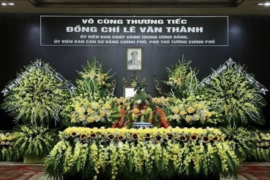 Lời cảm ơn của Ban Lễ tang và gia đình đồng chí Lê Văn Thành