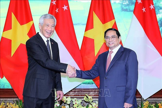 Việt Nam - Singapore xem xét nâng cấp quan hệ lên Đối tác chiến lược toàn diện