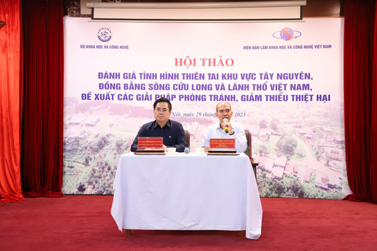 Nhiều giải pháp cấp bách để giảm thiểu thiệt hại do các tai biến thiên nhiên tại Việt Nam
