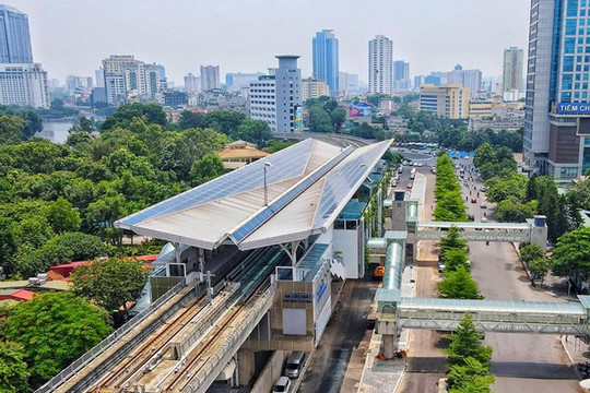 Khám phá các nhà ga trên cao tuyến Metro Nhổn - ga Hà Nội