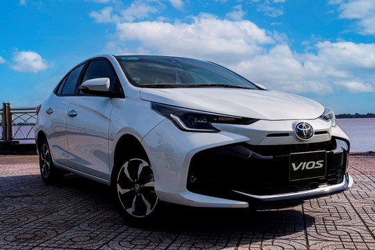 Toyota Vios tăng lợi thế cạnh tranh với ưu đãi lớn trong tháng 9