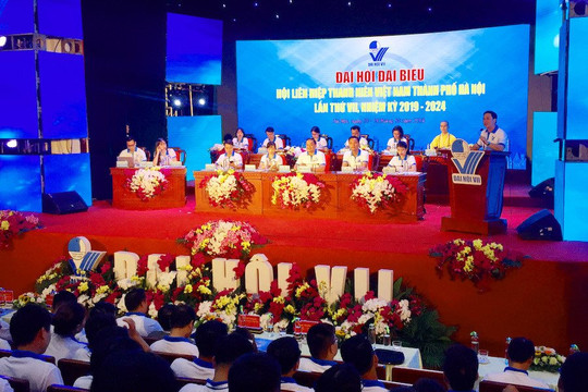 Đại hội Hội Liên hiệp thanh niên Việt Nam thành phố Hà Nội diễn ra vào tháng 10-2024
