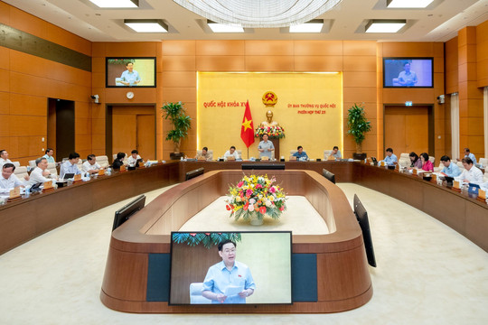Trình Ủy ban Thường vụ Quốc hội dự án Luật Thủ đô (sửa đổi) tại phiên họp tháng 9-2023
