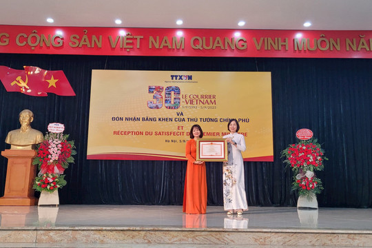 Báo Le Courrier du Vietnam kỷ niệm 30 năm thành lập