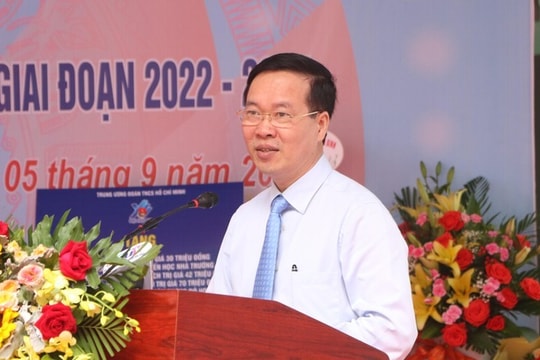 Khai giảng năm học mới 2023 - 2024 Chủ tịch nước gửi thư chúc mừng ngành Giáo dục