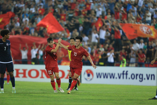 Thắng đậm Guam, Việt Nam ra quân thuận lợi tại vòng loại U23 châu Á