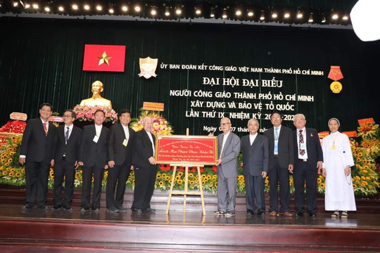 Ủy ban Đoàn kết Công giáo thành phố Hồ Chí Minh thực hiện tốt “Hiệp hành - Chia sẻ - Phục vụ”