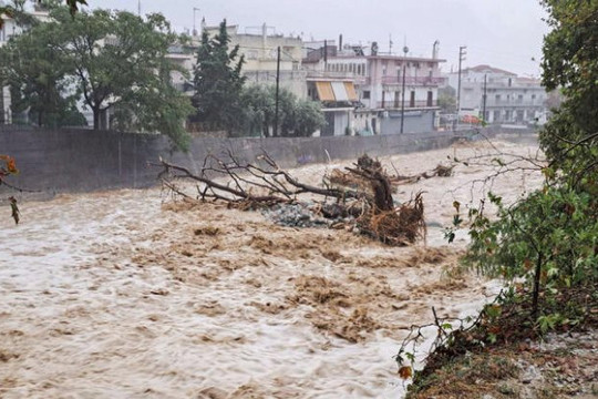 Mưa lớn gây lũ lụt và thiệt hại nghiêm trọng tại Hy Lạp, Thổ Nhĩ Kỳ và Bulgaria