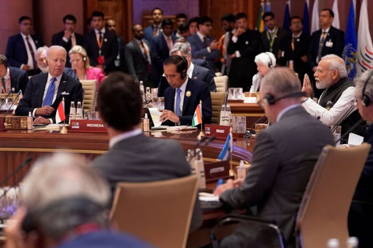 Thông qua Tuyên bố New Delhi của các nhà lãnh đạo G20