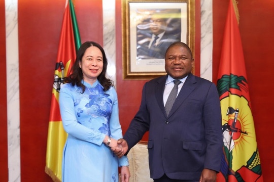 Phó Chủ tịch nước Võ Thị Ánh Xuân gặp gỡ các lãnh đạo cao cấp Mozambique