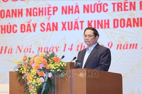 Thủ tướng Phạm Minh Chính: Chung sức, đồng lòng, tháo gỡ khó khăn, vượt qua thách thức, đẩy mạnh đầu tư phát triển
