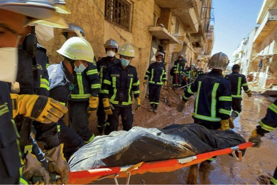 Hơn 11.000 người thiệt mạng do lũ lụt tại Libya