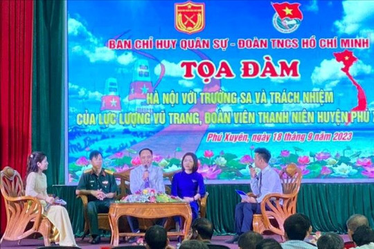 Phú Xuyên tổ chức tọa đàm Hà Nội với Trường Sa