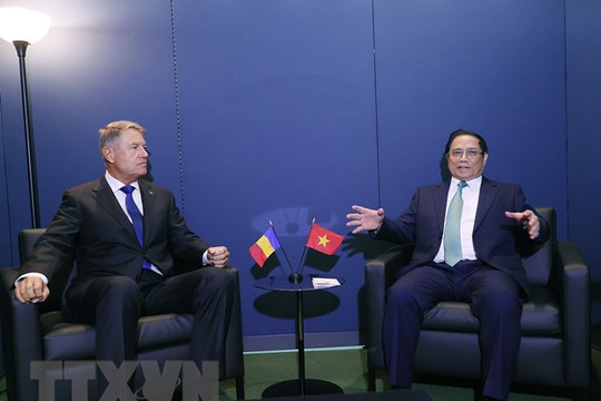 Thủ tướng Phạm Minh Chính gặp lãnh đạo các nước nhân dịp dự kỳ họp của Liên hợp quốc