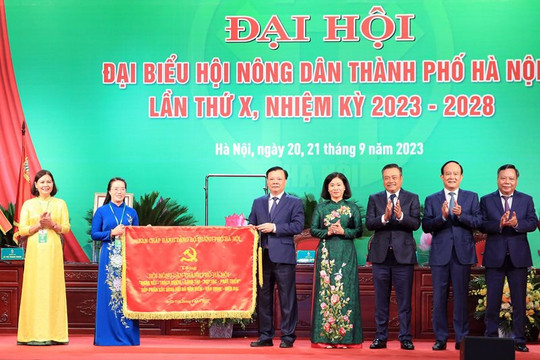 Đại hội đại biểu Hội Nông dân thành phố Hà Nội: Chọn đột phá về chuyển đổi số và liên kết sản xuất cho nhiệm kỳ mới