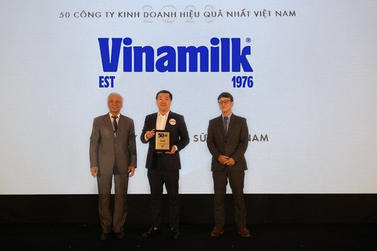 Qua 20 năm cổ phần hóa, Vinamilk luôn ở trong tốp doanh nghiệp niêm yết hàng đầu Việt Nam