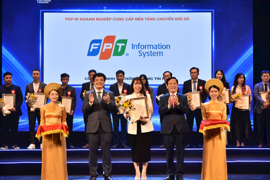 Vinh danh tốp 10 doanh nghiệp công nghệ số xuất sắc Việt Nam 2023