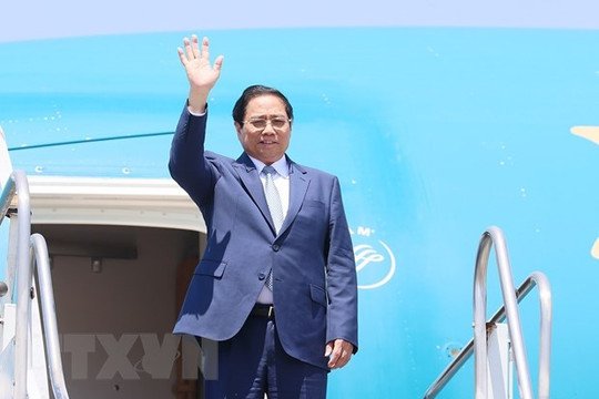 Thủ tướng Phạm Minh Chính bắt đầu thăm chính thức Brazil
