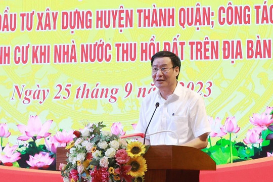 Huyện Thanh Trì đạt 30/34 tiêu chuẩn phát triển thành quận 