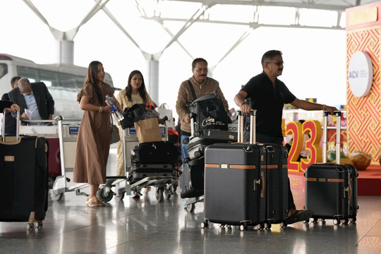 9 tháng, khách quốc tế đến Việt Nam qua đường hàng không đạt 23,7 triệu lượt 