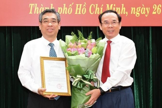  Chuẩn y đồng chí Nguyễn Phước Lộc làm Phó Bí thư Thành ủy thành phố Hồ Chí Minh