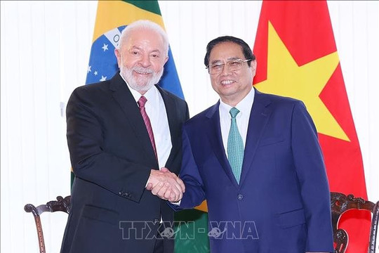 Thông cáo chung về chuyến thăm chính thức của Thủ tướng Phạm Minh Chính đến Brazil
